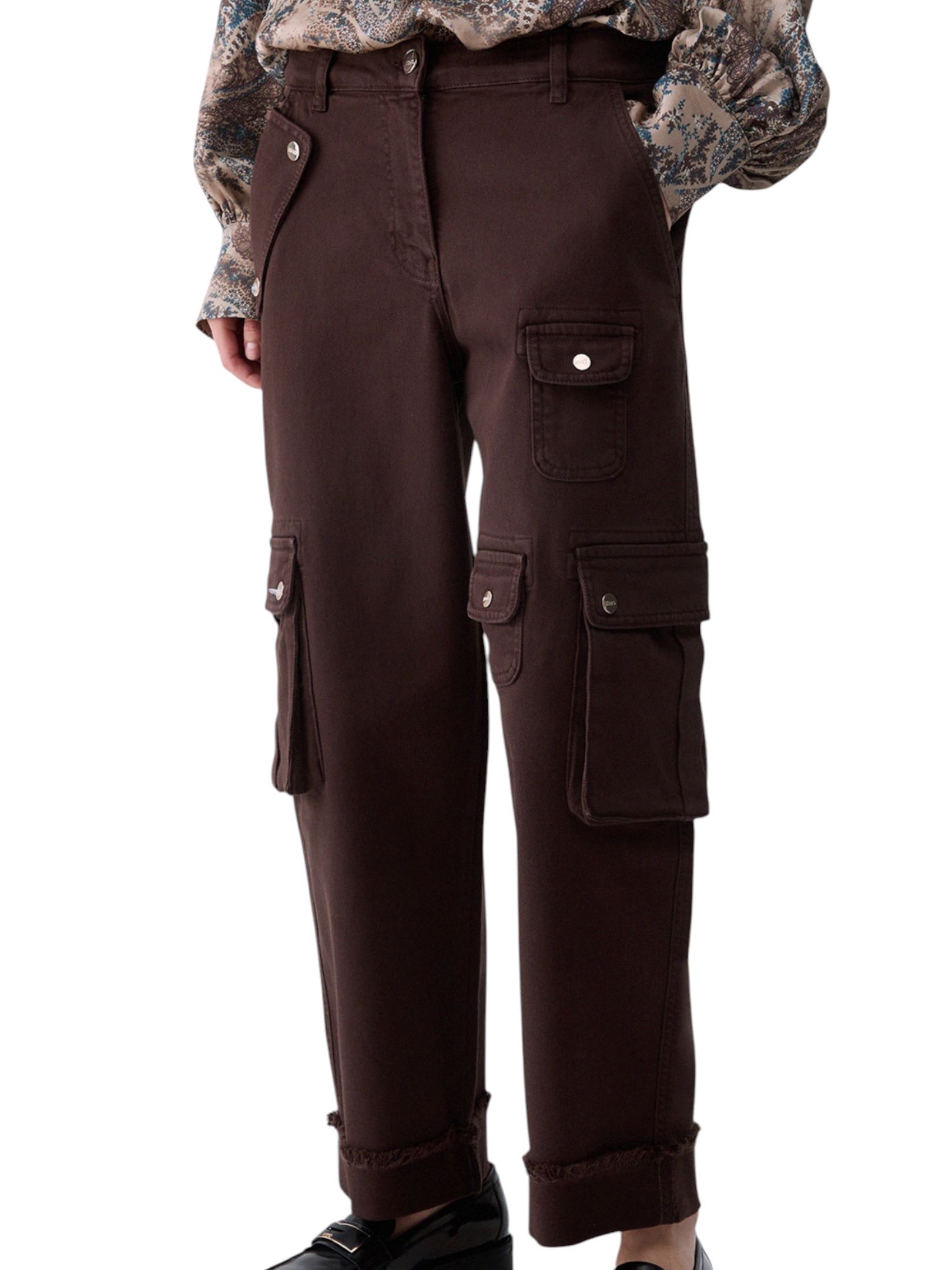 LIU JO - JEANS MARRONE CARGO