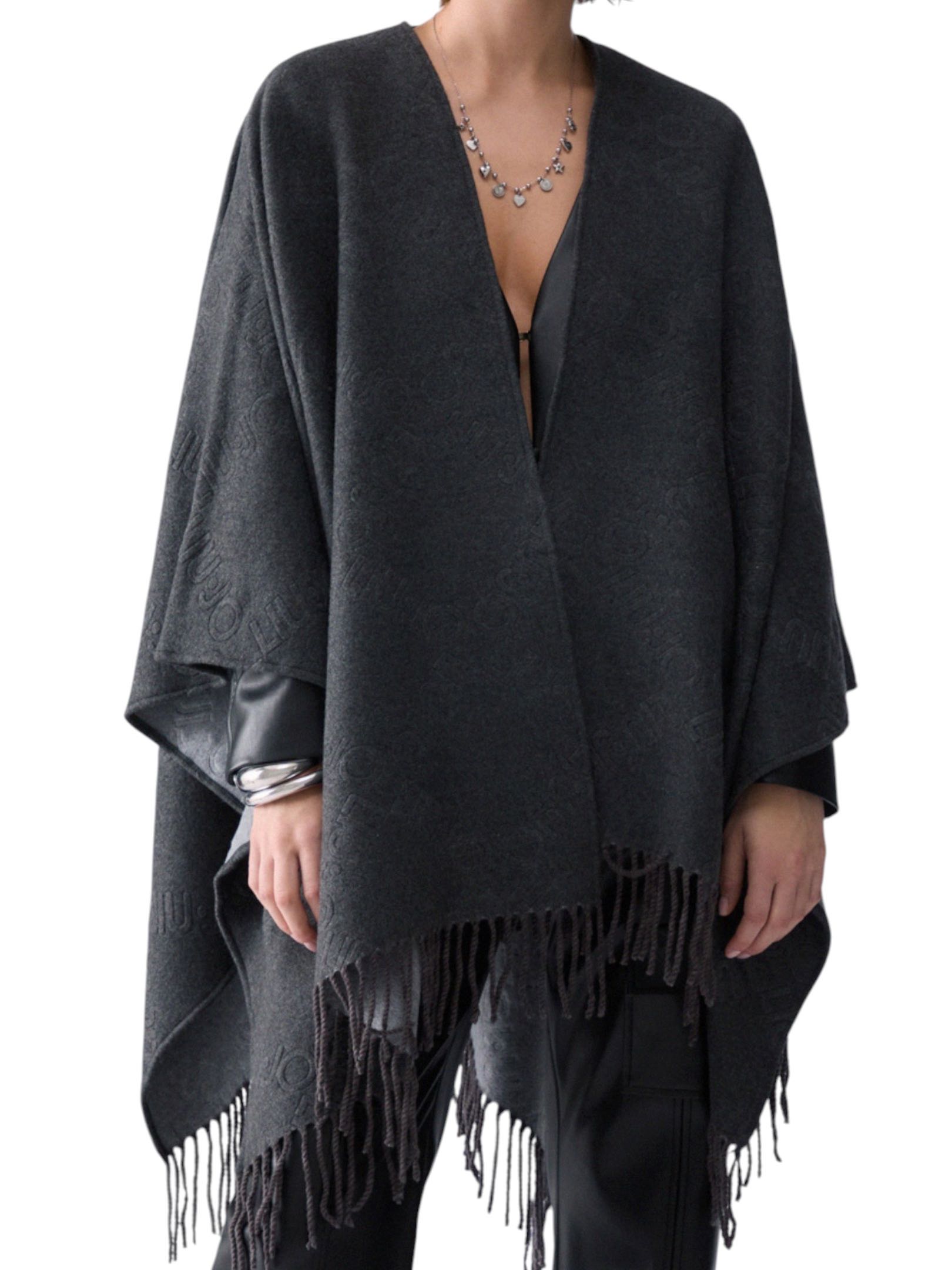 LIU JO - PONCHO GRIGIO