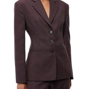 PINKO - GIACCA BORDEAUX TELA FIAMMATA