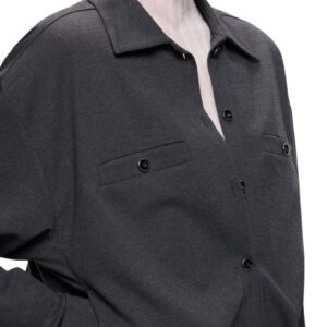 PINKO - GIACCA ANTRACITE CORTA