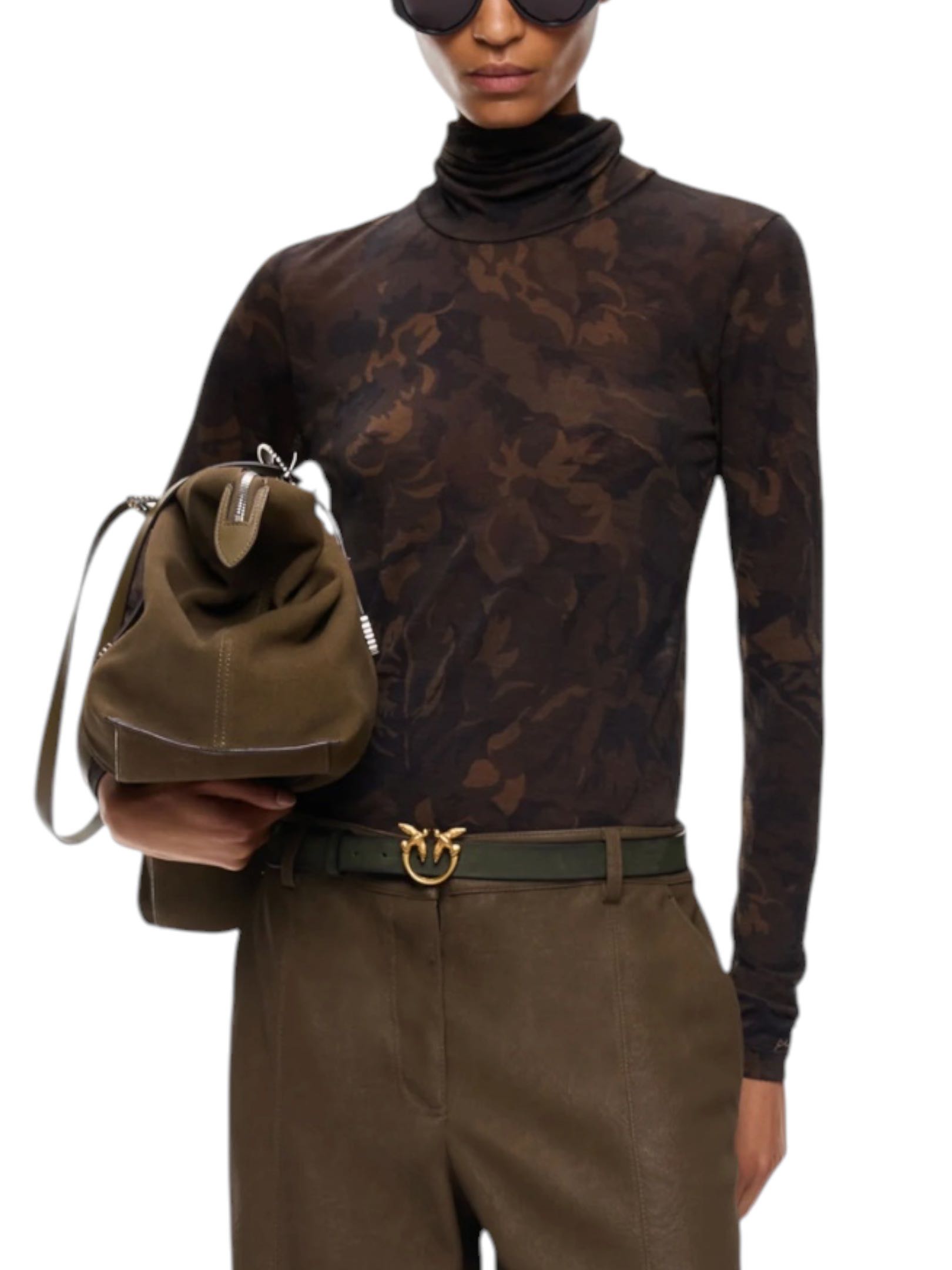 PINKO - DOLCEVITA VERDE/NERO MILITARE - immagine 2